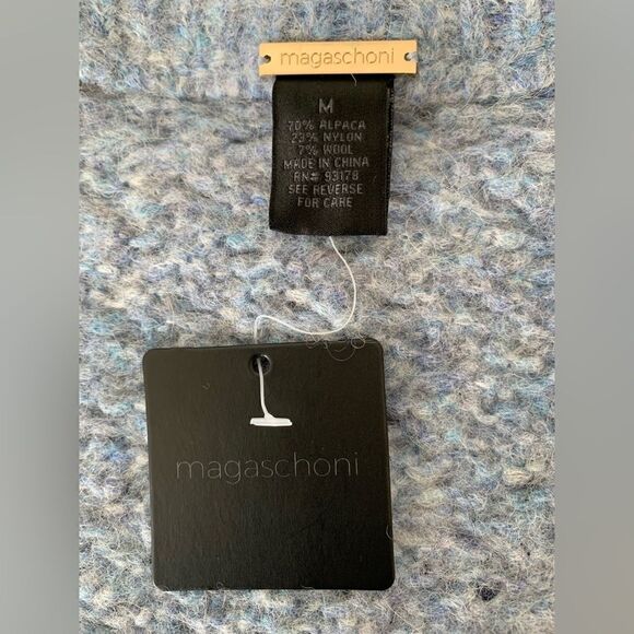 Magaschoni alpaca thick sweater, size M, NWT - Picture 3 of 5